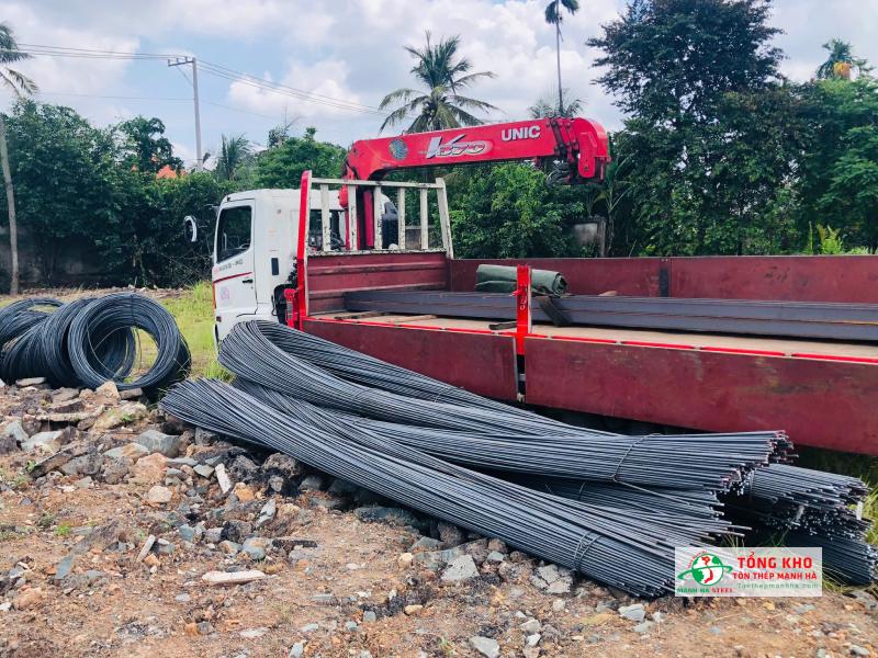Tôn Thép Mạnh Hà chủ động giao hàng theo tiến độ, đảm bảo thời gian thi công và chất lượng thép