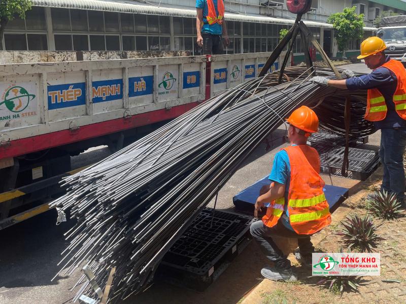 Mua thép Pomina giá tốt tại Huyện Nhà Bè ở Tôn Thép Mạnh Hà, cam kết hàng chính hãng, ưu đãi cho đơn hàng lớn