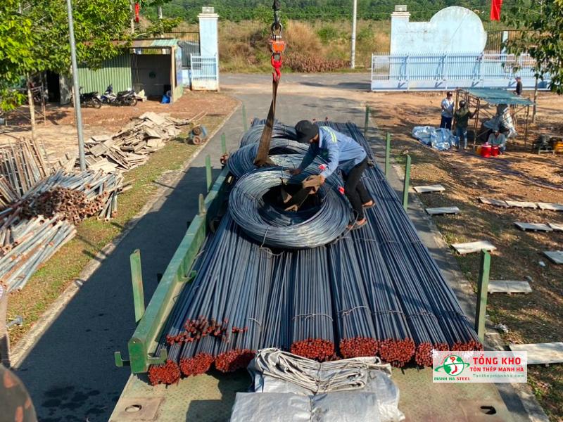 Thép Pomina phù hợp nhiều công trình tại Bình Dương, dễ đặt bổ sung, đa dạng quy cách
