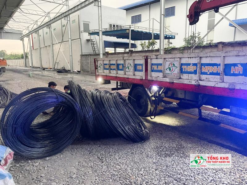 Mạnh Hà luôn hỏi rõ vị trí công trình, điều kiện giao hàng tại Vũng Tàu để lên phương án giao thép Pomina phù hợp, đúng tiến độ