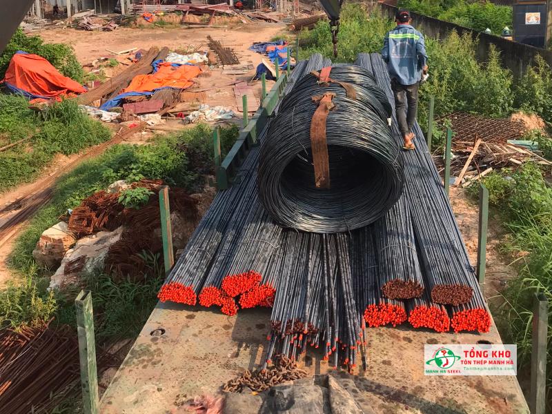 Thép Pomina đa dạng quy cách tại đại lý Tôn Thép Mạnh Hà cung cấp đến khách hàng