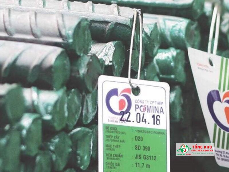 Thép Pomina D20 thường dùng trong các công trình tòa nhà tại Quận 1