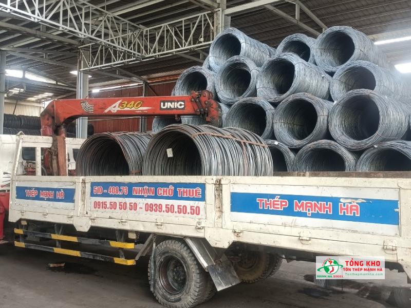 Đại lý Tôn Thép Mạnh Hà cung cấp thép Việt Nhật tại Quận Tân Phú với đa dạng quy cách cho nhiều công trình khác nhau