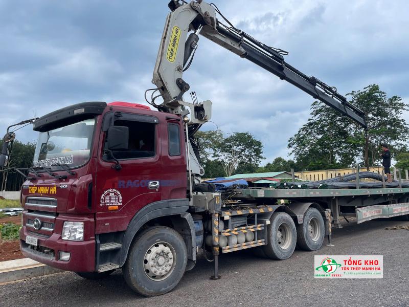 Tôn Thép Mạnh Hà là đại lý cung cấp thép Việt Nhật tại Bà Rịa Vũng Tàu giá tốt và đa dạng quy cách