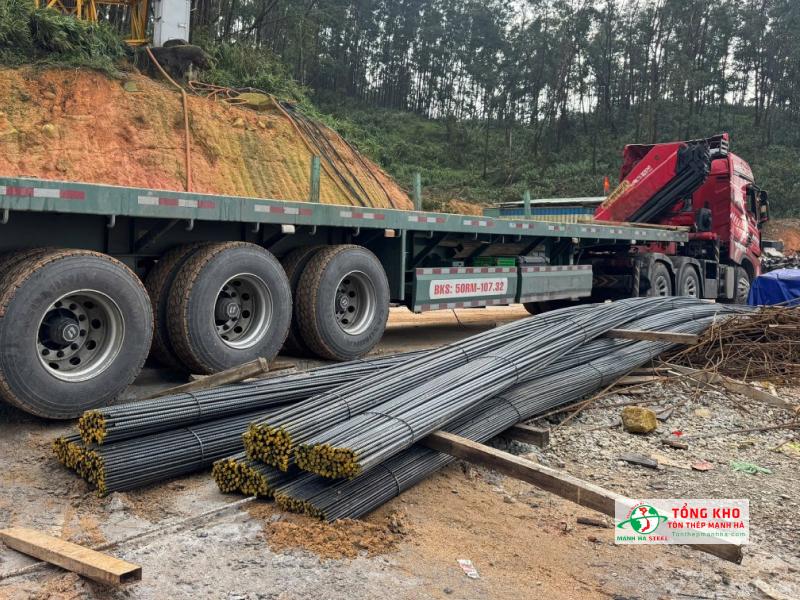 30 tấn thép Việt Nhật giao cho công trình khu du lịch Núi Chứa Chan tại Đồng Nai
