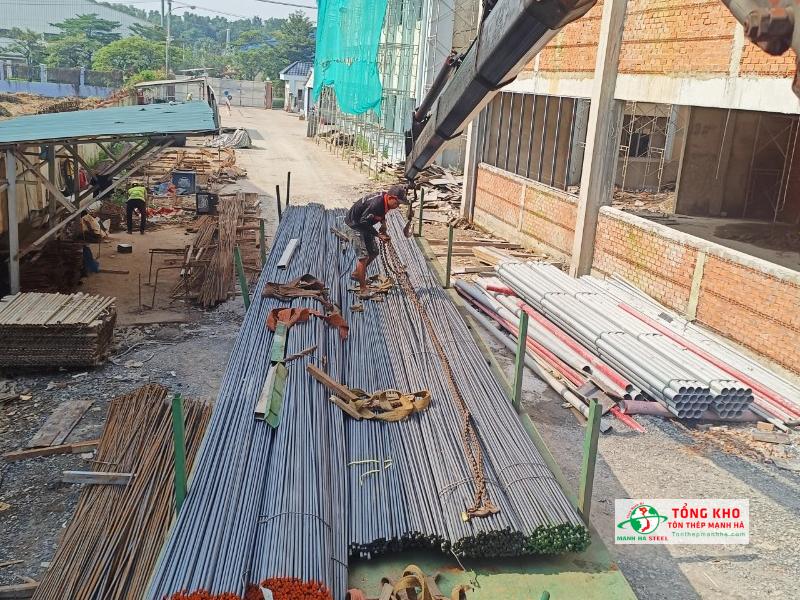 Cung cấp 25 tấn thép Việt Nhật D20, D25, D28 CB400-V cho công trình chung cư khu vực Nguyễn Hữu Cảnh, Bình Thạnh