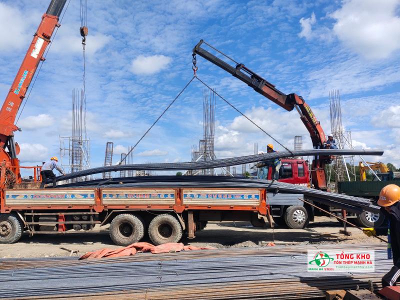 Công trình chung cư tại Quận Gò Vấp thường chọn thép Việt Nhật D16 - D25 cho nhiều kết cấu chịu lực