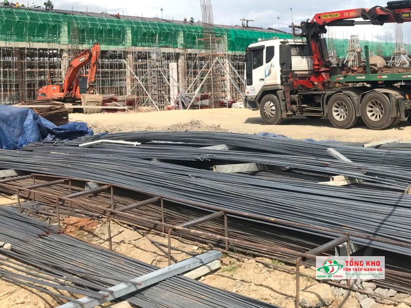 Các dự án đô thị, công trình thương mại tại Quận Tân Phú sử dụng phổ biến các loại thép Việt Nhật