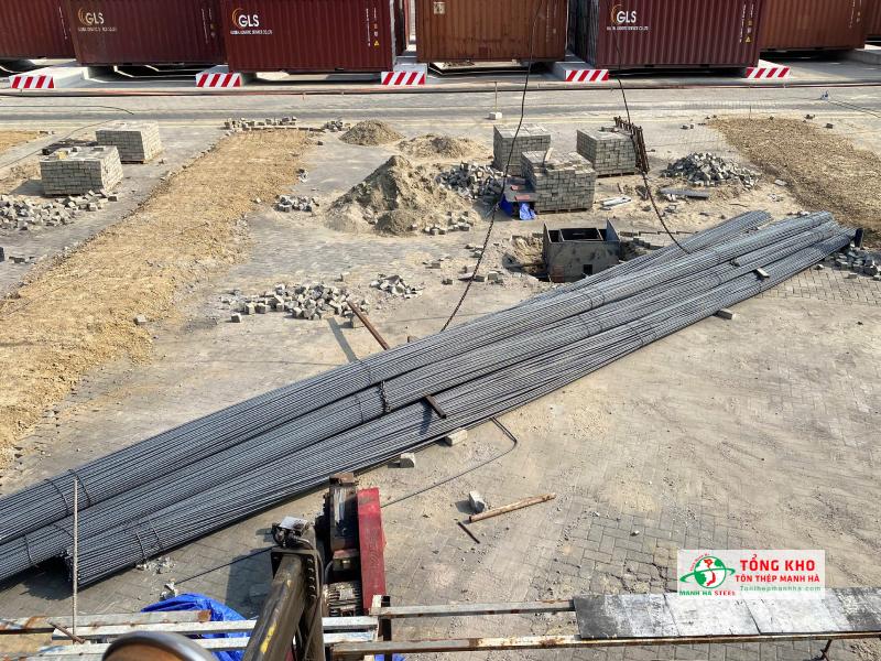 Thép Việt Nhật được sử dụng cho nhiều công trình cảng, bãi, nhà xưởng tại Vũng Tàu
