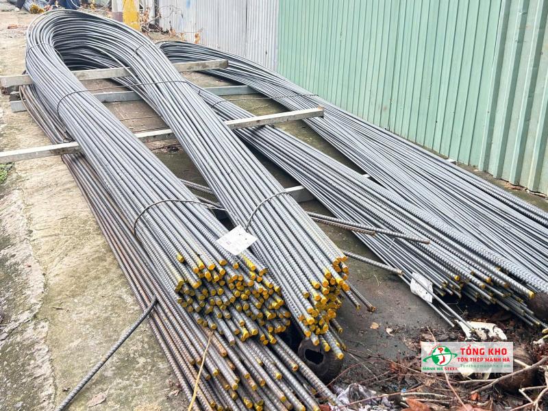 Thép Việt Nhật đa dạng quy cách từ D20 - D32 sử dụng cho các công trình tại các KCN ở Đồng Nai