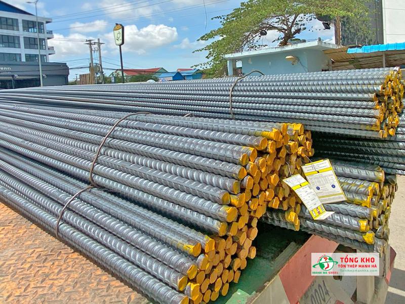 Thép thanh vằn Việt Nhật D10 - D25 sử dụng phổ biến tại Quận 7