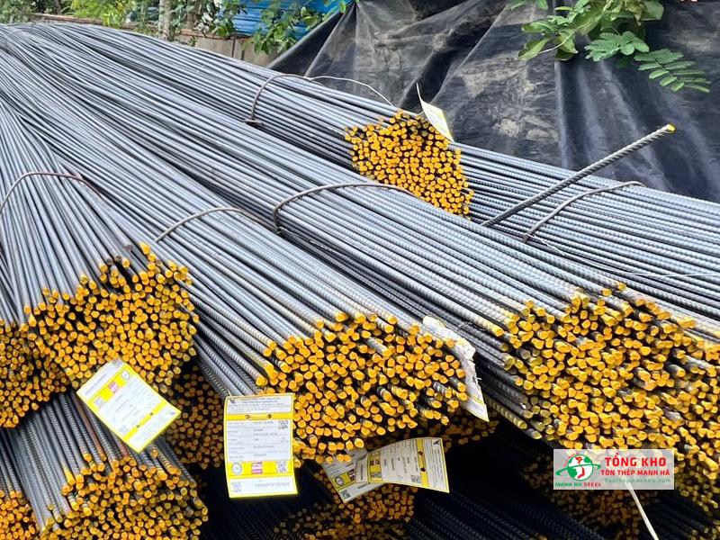 Thép Việt Nhật có cơ tính ổn định, chống oxy hóa tốt phù hợp nhiều công trình tại Tiền Giang