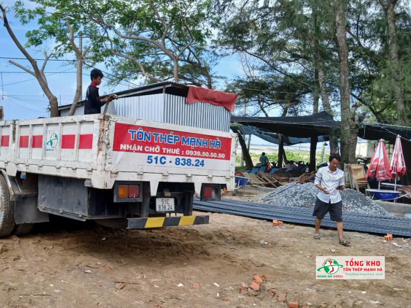 Đại lý thép Miền Nam tại Quận 12 - Mạnh Hà có quy trình tiếp nhận, xử lý, giao hàng nhanh, linh hoạt theo công trình