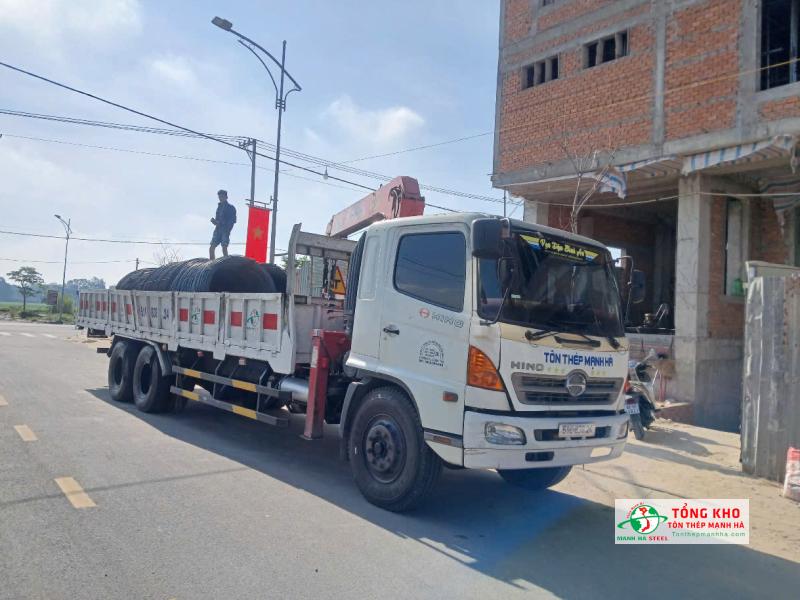 Đại lý thép Miền Nam tại Tiền Giang - Mạnh Hà báo giá theo quy cách, giao nhanh
