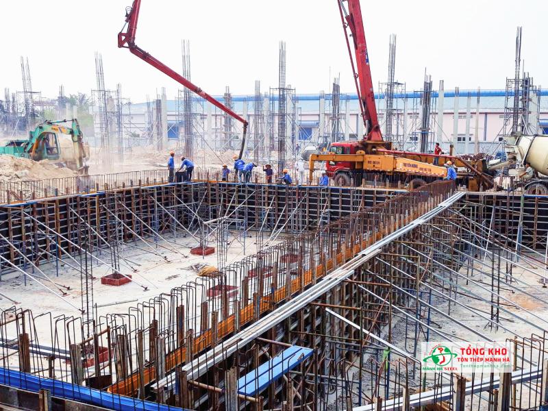 Nhu cầu thép Miền Nam tại Bình Dương rất đa dạng từ nhà xưởng, kho hàng đến các công trình dân dụng, hạ tầng