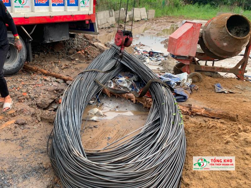 Thép Miền Nam D10 - D20 dùng trong xây dựng nhà phố, nâng tầng tại Quận 5